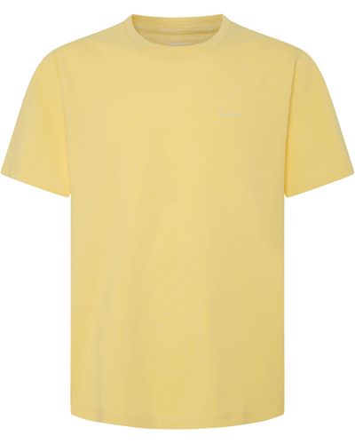 Pepe Jeans T-Shirt CONNOR - Gelb