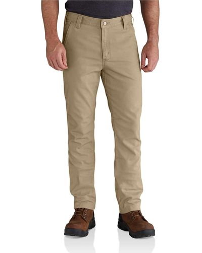 Carhartt Stoffhose RIGBY STRAIGHT FIT PANT 102821 (1-tlg) - Natur