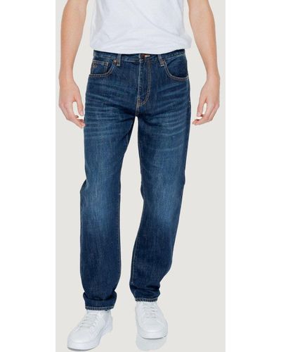 Armani Exchange 5-Pocket-Jeans - Blau