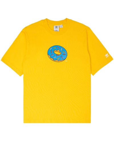 adidas Originals SMPS Doh T-Shirt default - Gelb