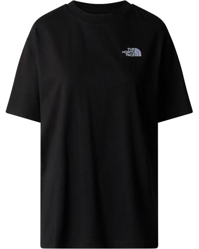 The North Face T-Shirt W /S OVERSIZE SIMPLE DOME TEE (1-tlg) - Schwarz