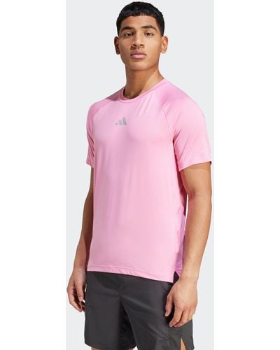 adidas Originals T-Shirt GYM+ TEE - Pink