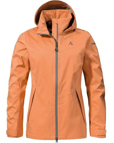 Schoeffel Trekkingjacke 2.5L Jacket Aiplspitz L PEACH - Orange