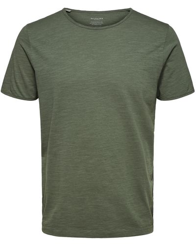 SELECTED T-Shirt - Grün