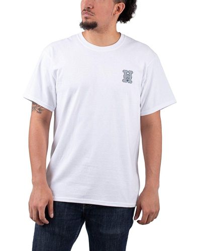 Huf X Trasher High Point T-Shirt - Weiß