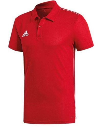 adidas Originals T-Shirt Core 18 ClimaLite Poloshirt default - Rot