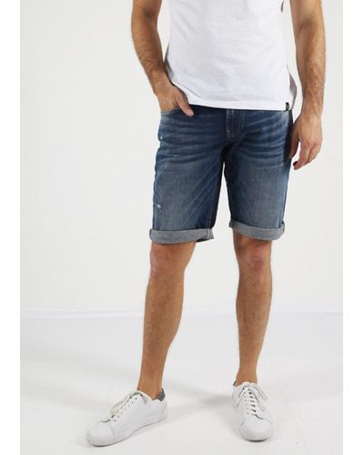 Miracle of Denim - Kurze Jeans Hose - Bermuda Shorts - Blau