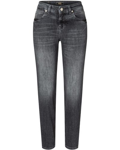M·a·c Stretch-Jeans RICH SLIM grey faded wash 5749-90-0389 D916 - Grau