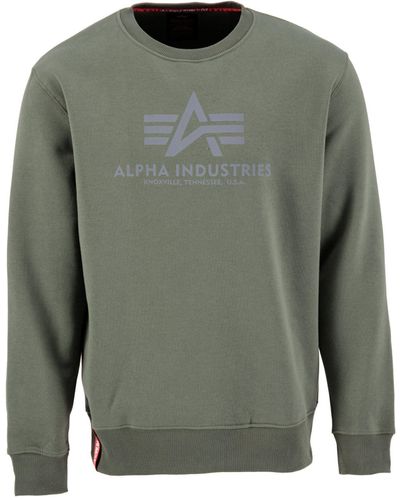 Alpha Industries Sweater Men - Grün