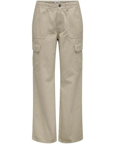 ONLY Anzughose ONLMALFY CARGO PANT PNT NOOS - Natur