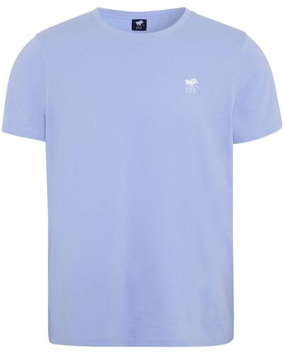 Polo Sylt T-Shirt mit gesticktem Logo-Symbol (, 1-tlg) - Blau