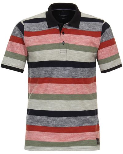 CASA MODA T-Shirt Polo, 105 blau - Rot
