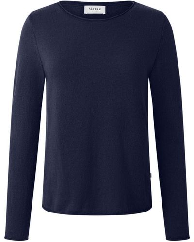 maerz muenchen Sweatshirt PULLOVER RUNDHALS /1 ARM - Blau