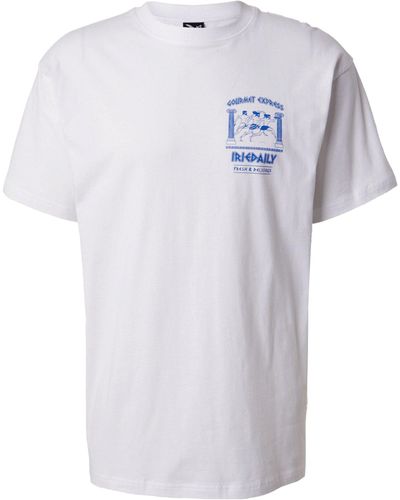Iriedaily T-Shirt Gourmet Express (1-tlg) - Weiß