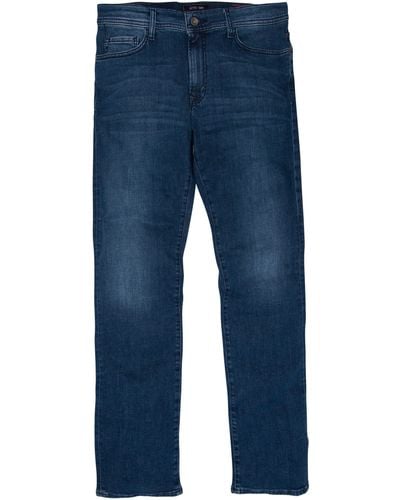 Otto Kern 5-Pocket-Jeans JOHN medium blue used buffies 67042 6810.6824 - Blau