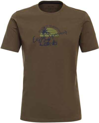 Redmond T-Shirt Druck - Grün