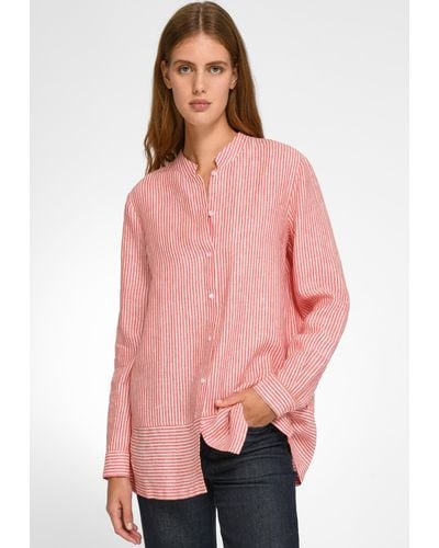 DAY.LIKE Klassische Bluse Linen - Pink