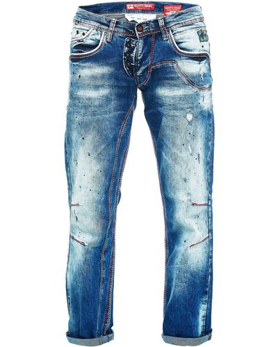 Bis Jeans mit Lyst 49% Rusty Online-Schlussverkauf zu DE Neal | Gerader Rabatt | – für Passform Herren