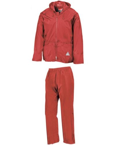 Result Headwear Outdoorjacke Jacket & Trouser Set - Rot