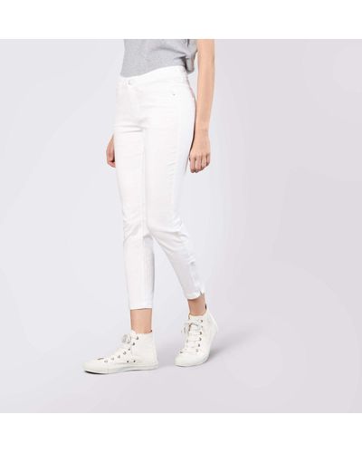 M·a·c 5-Pocket-Jeans DREAM CHIC - Weiß