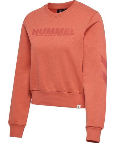 Hummel Kapuzenpullover Hmllegacy Woman Sweatshirt - Orange