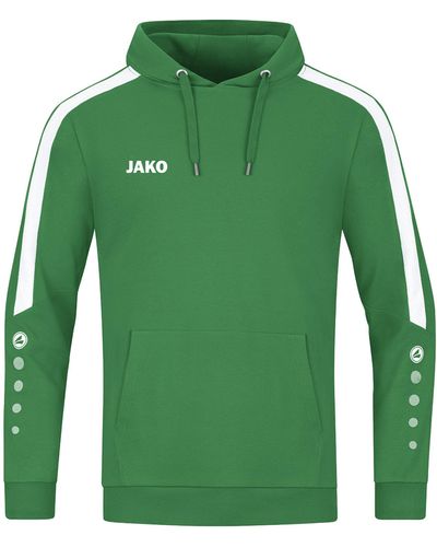 JAKÒ Sweater Power Hoody - Grün