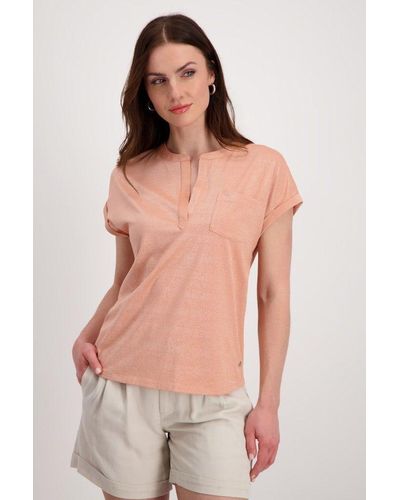 Monari / Da., Polo / T-Shirt - Orange