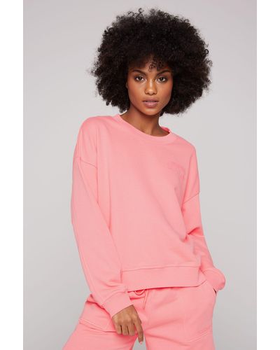SOCCX Sweater mit Baumwolle - Pink