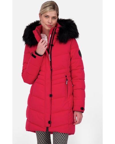 Alife & Kickin AmaliaAK A Puffer Coat Steppjacke, Winterjacke - Rot