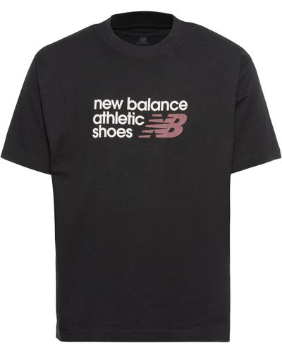 New Balance T-Shirt - Schwarz