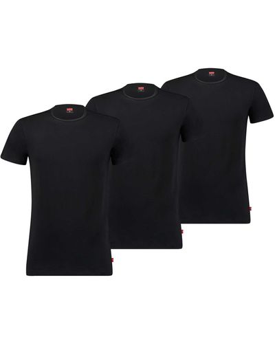 Levi's Levi's® -Shirt T-Shirts, 3er Pack - Schwarz