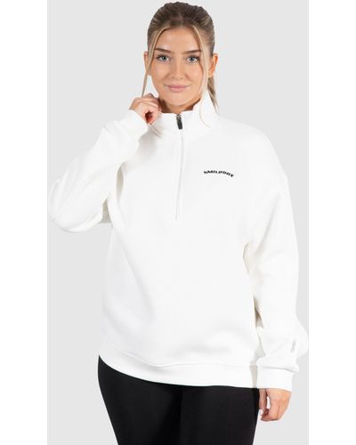 Smilodox Sweatshirt Teresita - Weiß
