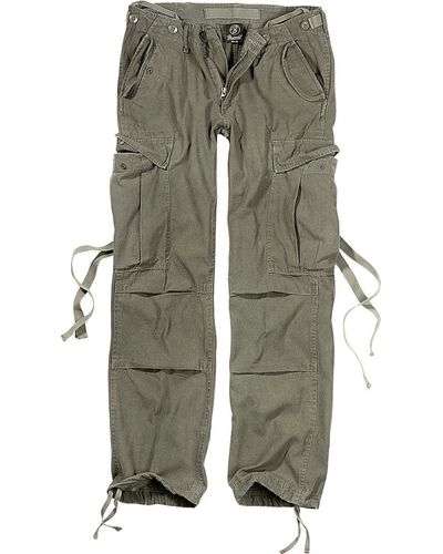BRANDIT Cargohose Women M65 Pants - Grün