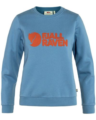 Fjallraven Ää Sweatshirt Logo Sweater W - Blau