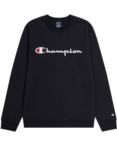 Champion Sweater Crewneck 219828 KK001 NBK Schwarz