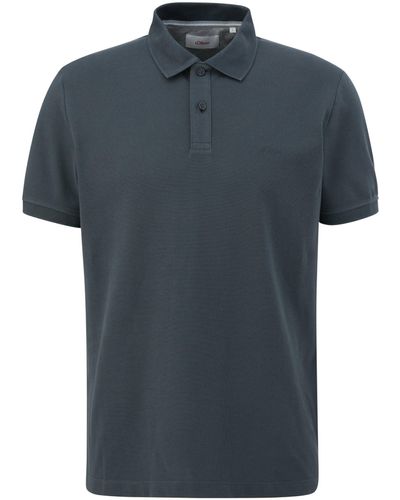 S.oliver Poloshirt Polo-Shirt - Blau