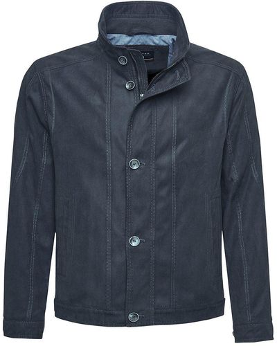 Jupiter Blouson Übergrößen Microblouson Supremo marine - Blau