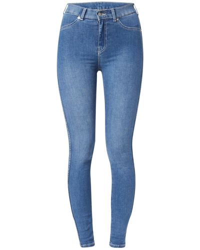 Dr. Denim Skinny-fit-Jeans Plenty (1-tlg) Plain/ohne Details, Patches - Blau