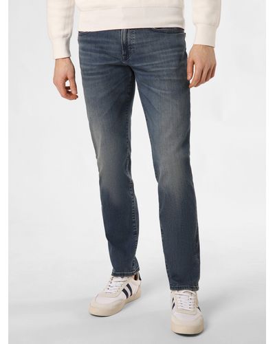 BOSS Straight-Jeans Re.Maine - Blau