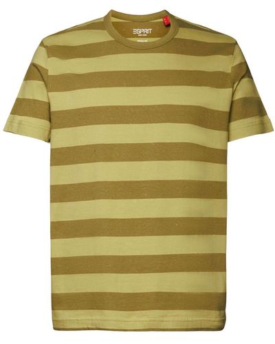 Edc By Esprit Shirt T-Shirts (1-tlg) - Grün