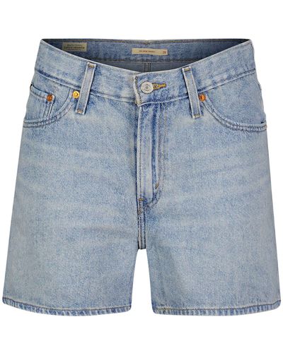 Levi's Levi's® Shorts Jeansshorts 80S MOM SHORT (1-tlg) - Blau