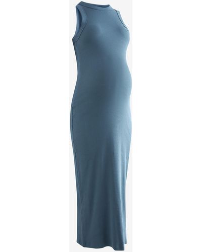Next Geripptes Stillkleid Umstandskleid (1-tlg) - Blau