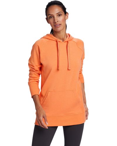 Eddie Bauer Kapuzensweatshirt Motion Cozy Camp Kapuzenshirt - Orange