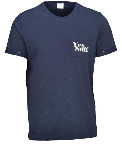 Basefield Rundhals T-Shirt 1/2 - Blau