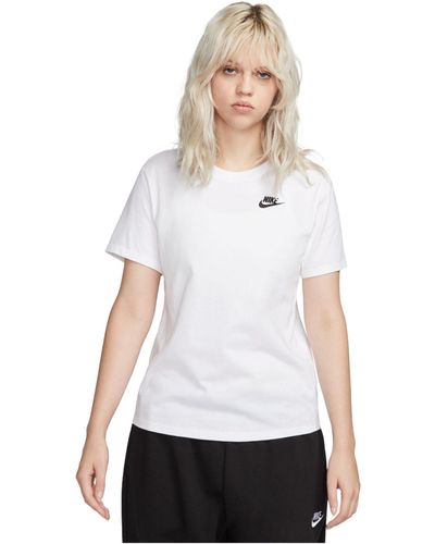 Nike Essentials Club T-Shirt default - Weiß