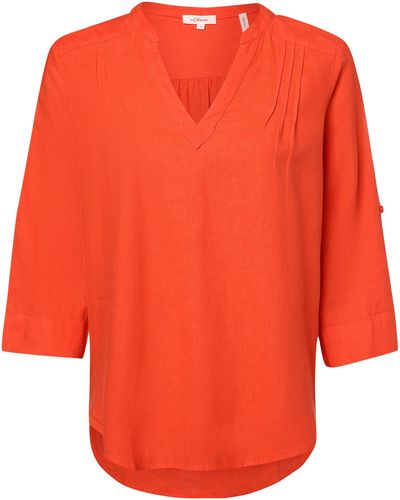 S.oliver Shirtbluse - Orange