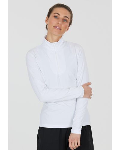 Endurance Strickpullover Jolie in atmungsaktiver Qualität - Weiß