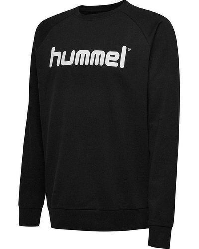 Hummel Go Cotton Logo Sweatshirt - Schwarz