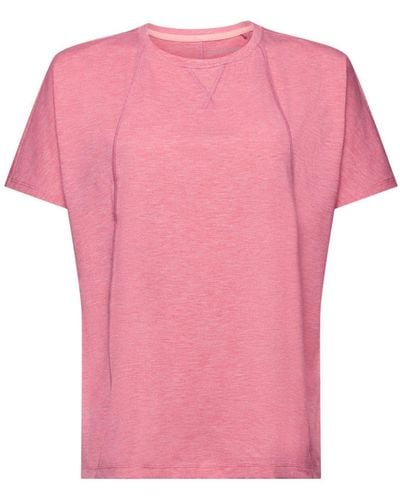 Esprit Sports Active Oversize T-Shirt (1-tlg) - Pink