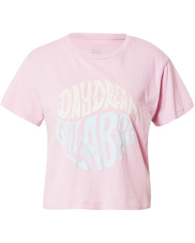 Billabong T-Shirt DREAM THE DAY (1-tlg) Plain/ohne Details - Pink